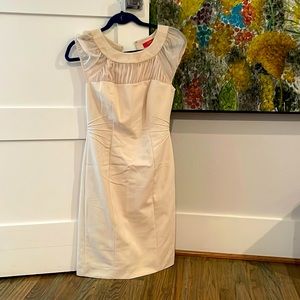 Catherine by Catherine Malandrino cream dress